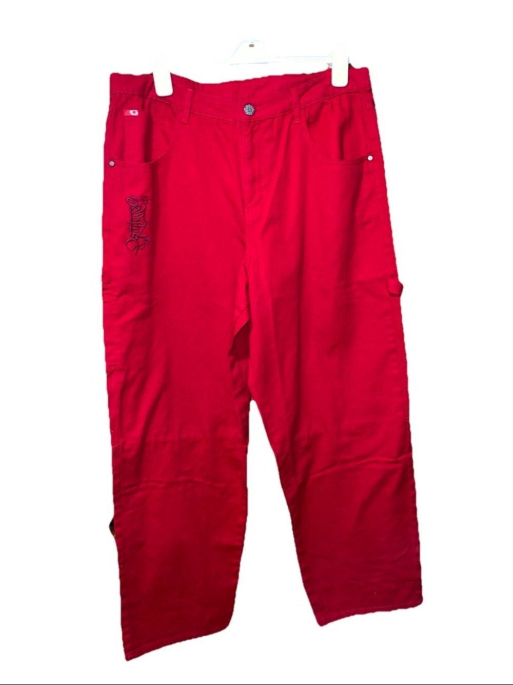 South Pole Y2K/ Skater style Carpenter Jeans Red XL